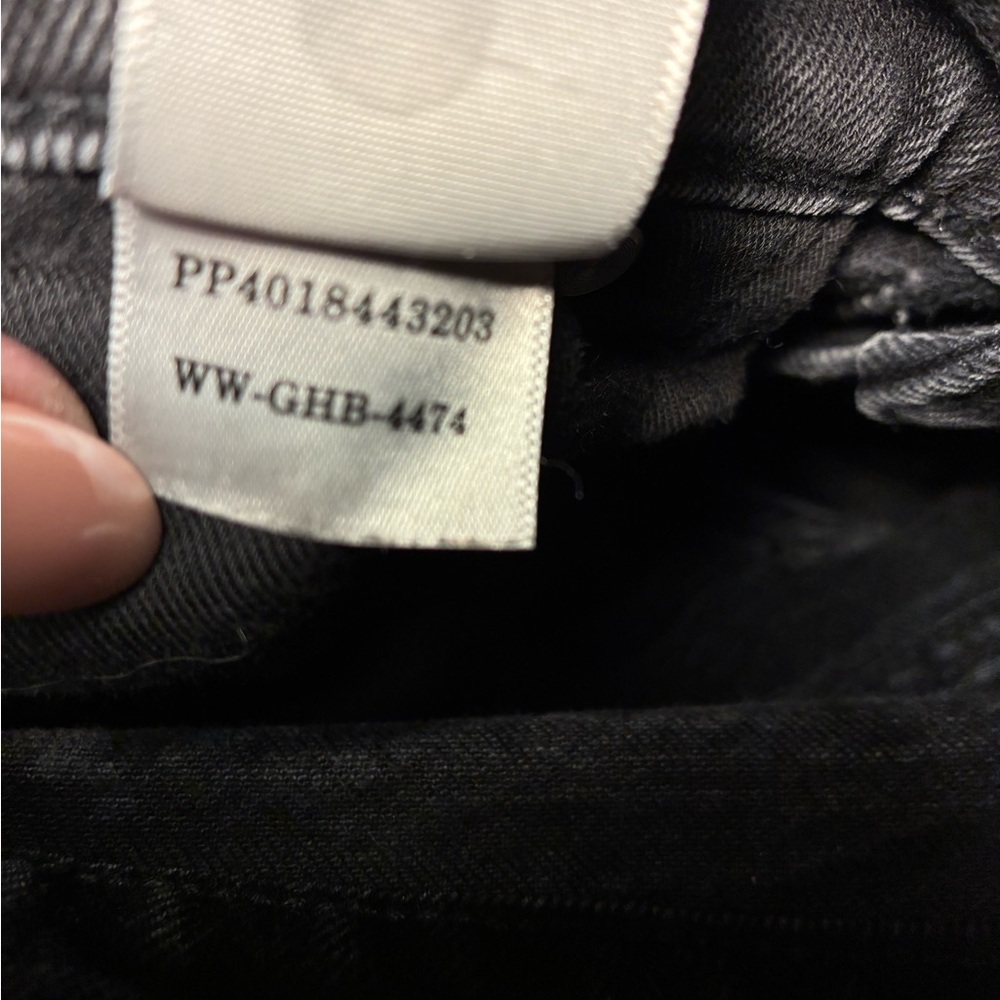 Everlane The Way High -Black High Rise Straight Leg Jeans - Picture 7 of 8